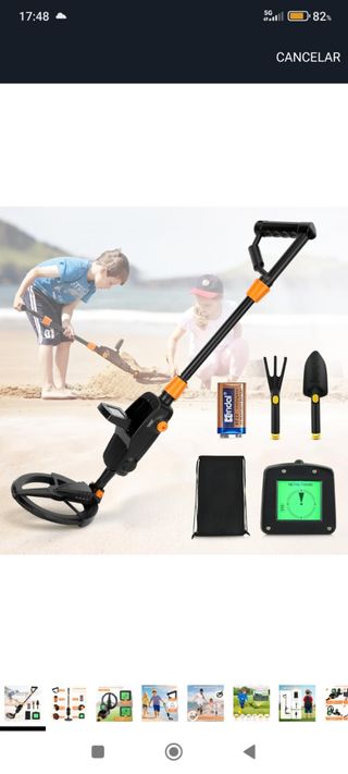 Detector metales playa niños nuevo  estrenar 