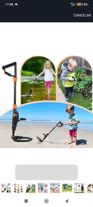 Detector metales playa niños nuevo  estrenar 