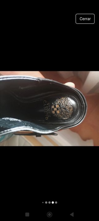 Tacones Vince Camuto negros, talla 37