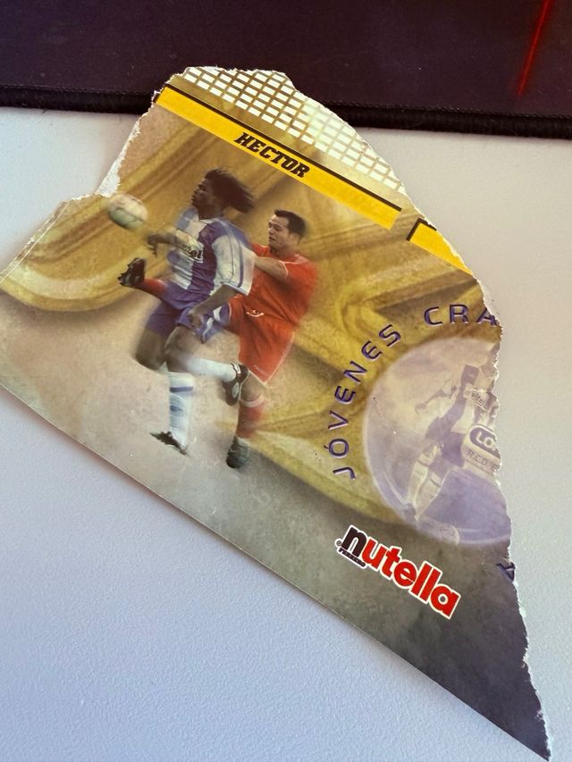 Cromo de Ronaldo en el R. Madrid