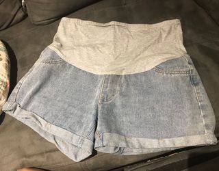 Shorts premamá - vaqueros