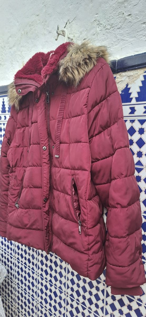 Chaqueta acolchada roja - talla 46