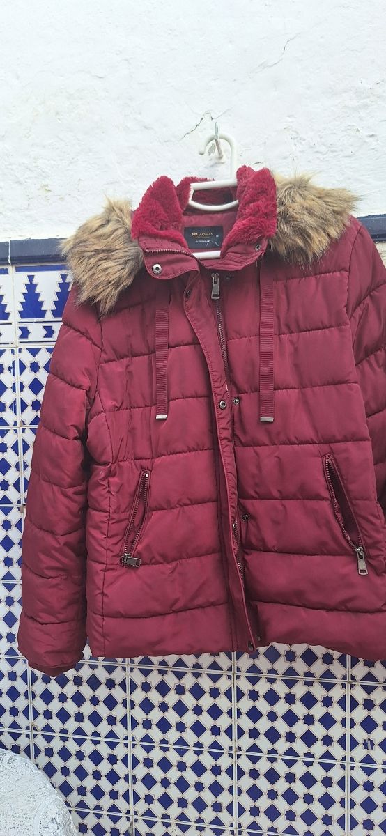 Chaqueta acolchada roja - talla 46