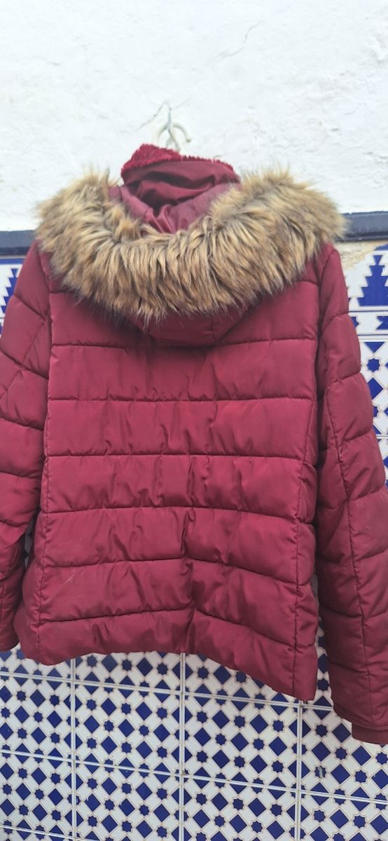 Chaqueta acolchada roja - talla 46