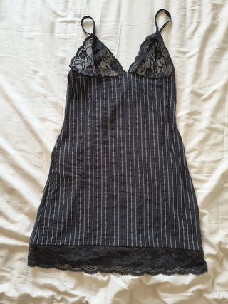 Camisón negro sensual