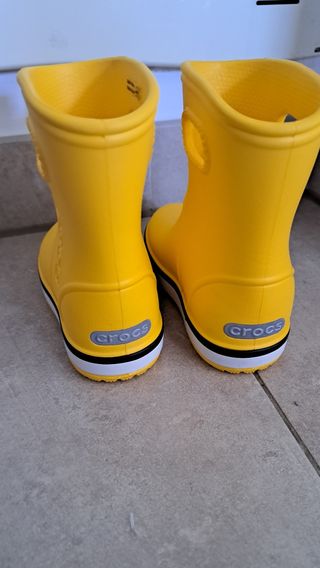 Botas Crocs lluvia amarillas Katiuskas C6