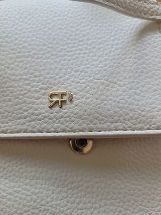 Bolso bandolera beige