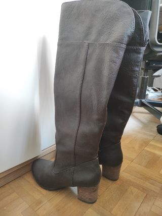 Botas altas negras mujer