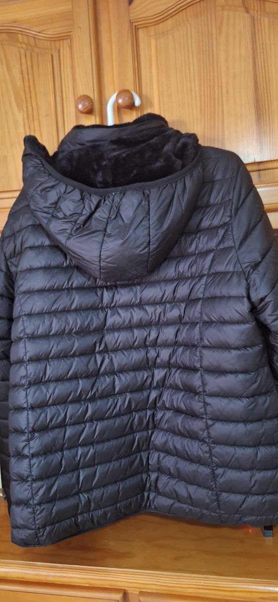 Plumífero acolchado negro - talla 46