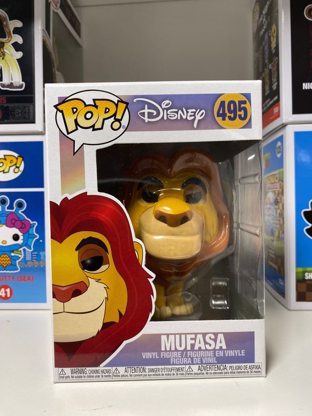 Funko POP! 495 Mufasa - El Rey Leon - Disney