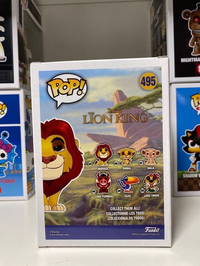 Funko POP! 495 Mufasa - El Rey Leon - Disney