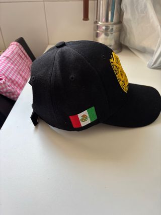 Gorra Bordada Azteca Negra