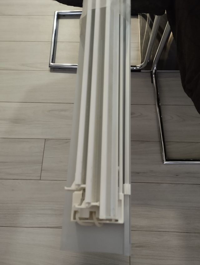 Oferta!Estor translúcido color beige.