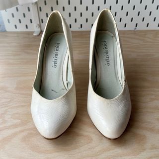 Tacones Rossi Fratelo blancos
