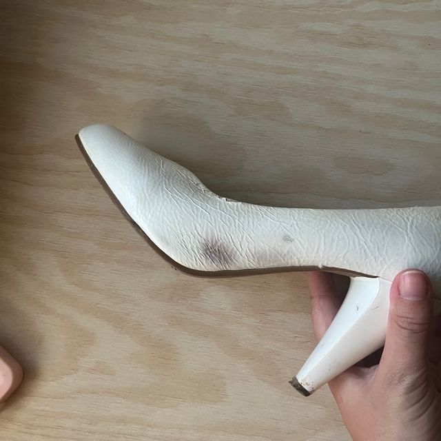 Tacones Rossi Fratelo blancos