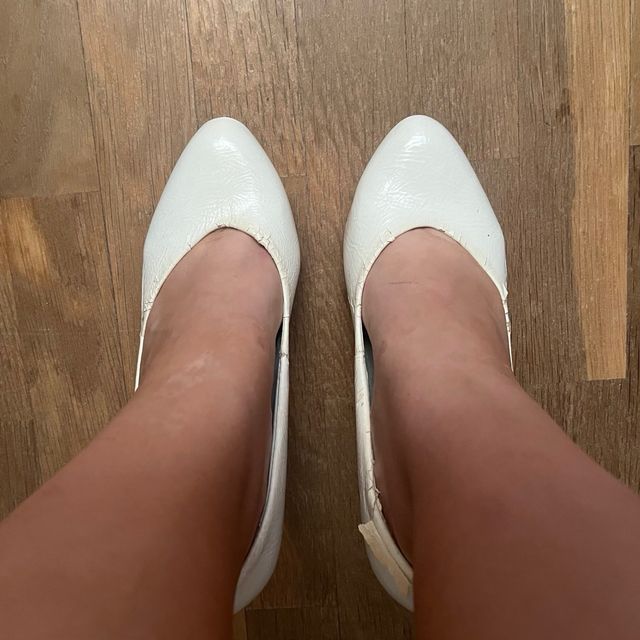 Tacones Rossi Fratelo blancos