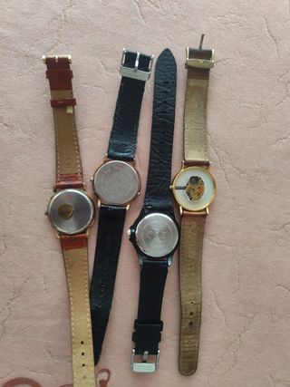 4 Relojes vintage hombre