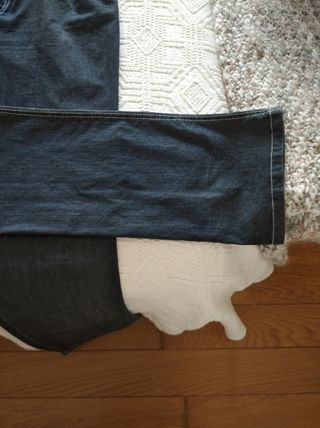 Traje pantalón vaquero de Alba Conde XL