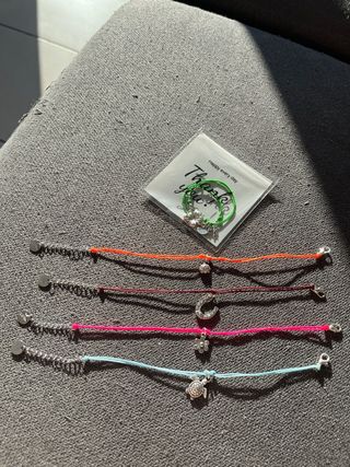 Braccialetti colorati personalizzabili in acciaio 