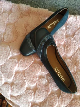 Zaptos tacón Belles 38 - Azul