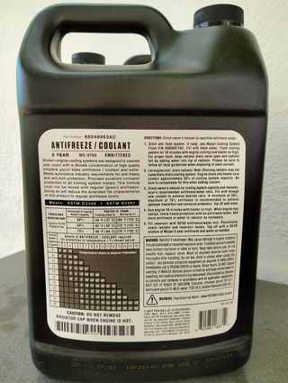 Mopar Antifreeze Coolant / Concentrate MS-9769