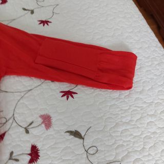 Jersey lana fina rojo