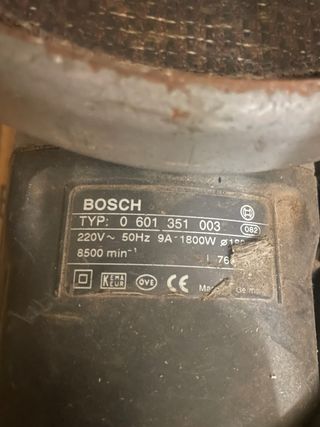 Amoladora Bosch GWS 18-180 1800W