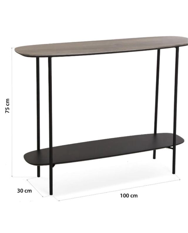 Consola ingresso - legno metallo