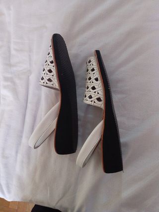 Sandalias blancas talla 39