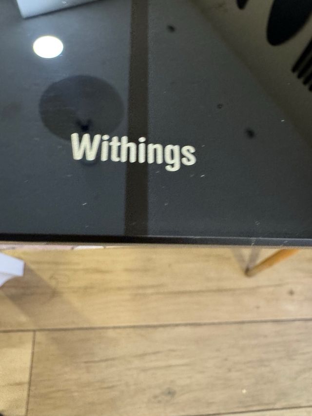 Báscula Withings: inteligente