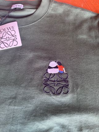 Camiseta LOEWE verde oliva - Nueva