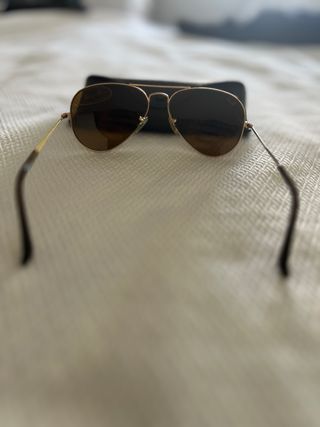 Ray Ban Aviator - Gafas marrón dorado