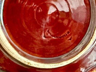 Vallauris Taza cerámica marrón-naranja