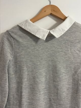 Vestido camisero manga larga