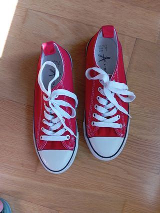Bambas rojas unisex 