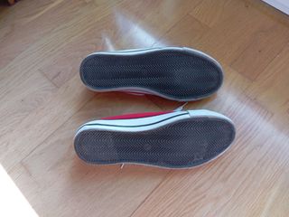 Bambas rojas unisex 