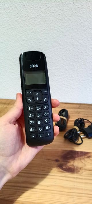 Teléfono fijo SPC - Negro/Rojo
