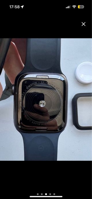 Apple Watch SE 1Gen Azul/Gris Espacial ROTO