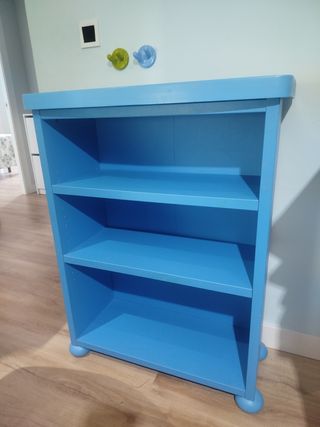 Estantería infantil Ikea azul
