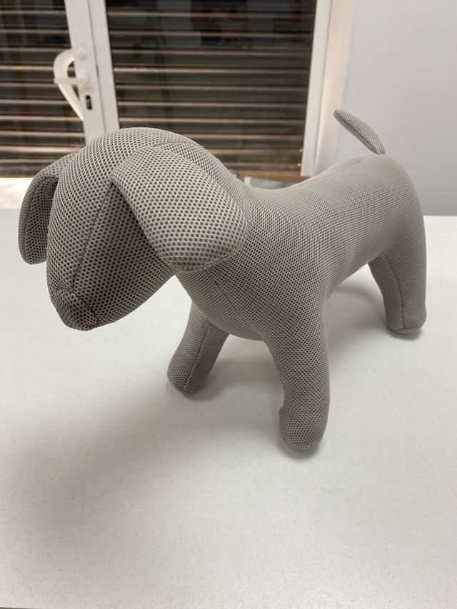 Cane decorativo in tessuto