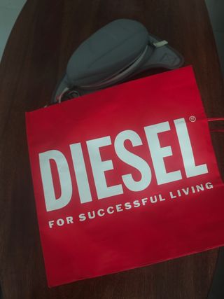 Riñonera Diesel Gris - Bolso bandolera