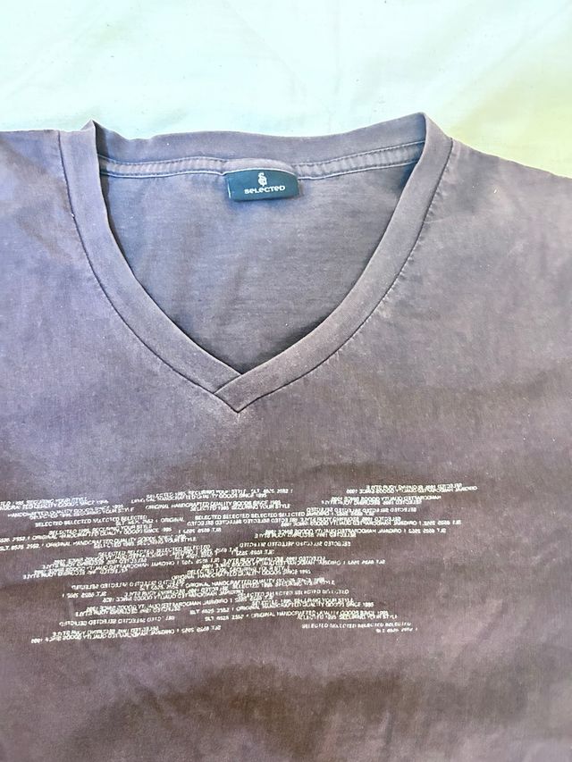 Camiseta morada- Talla S