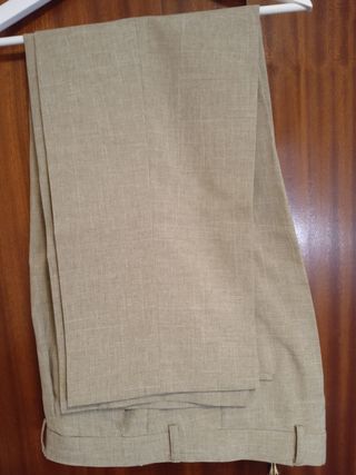 Pantalón Beige hombre talla 44