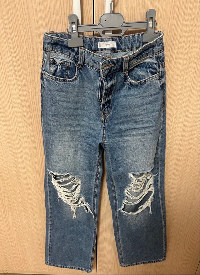 Vaqueros Mango rotos