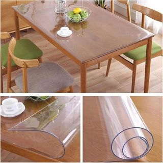 Mantel protector mesa trasparente de PVC 