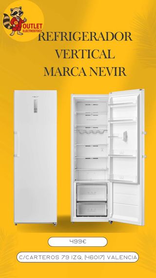 OFERTA, FRIGORÍFICO 1 PUERTA ( NO FROST ) 499€ !!!