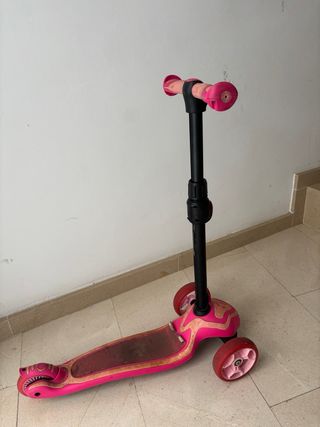 Patinete PinyRoll Tijuana rosa