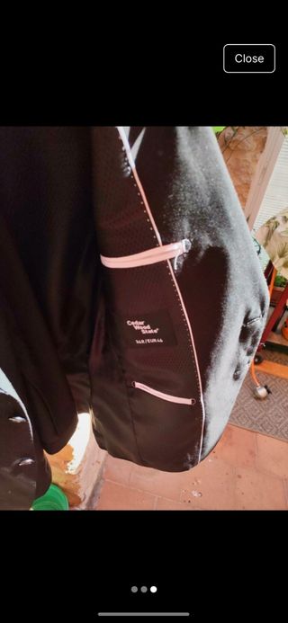 Traje hombre negro