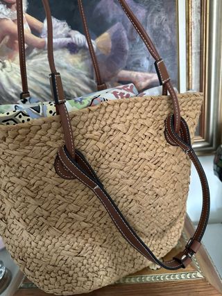 Bolso de rafia,entrego en Ourense,Coruña y Vigo