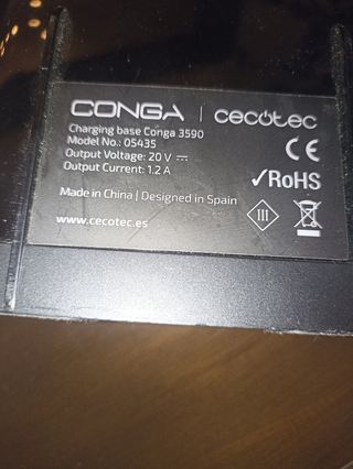 Base carga Cecotec Conga 3590